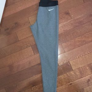 nike gray leggings